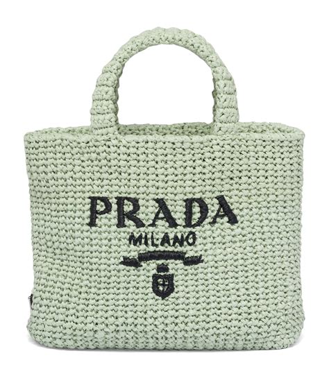 prada triangle crochet bag|prada small crochet tote bag.